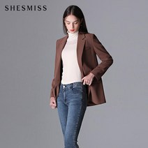 쉬즈미스 쉬즈미스 베이직 싱글 원버튼 자켓