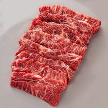 열광한우 2등급 숙성 한우 꽃갈비살 진갈비살 구이용 300g 마장동 직배송 (냉장), 저지방 숙성 꽃갈비살 300g, 1개