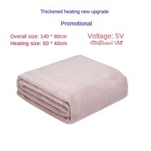 전동침대 Single Double Electric Blanket Usb Bed UK Plug 110V Power Bank Heated Warm Winter Padding K, 02 B