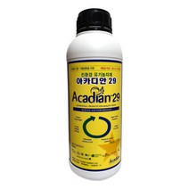 아그로헨지 아카디안29 친환경 해조추출물 식물영양제 생육촉진 냉해 예방 방지 비대 당도 증가 수확량증가 액체비료 뿌리발근 병해충감소 종합영양제, 1L, 1000ml, 1개