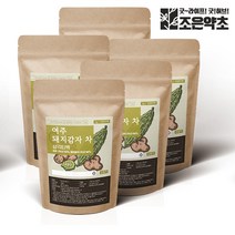 조은약초 국산 여주 돼지감자차 티백 1g x 100티백 (대용량) x 5, 100g, 100개입, 5개