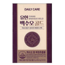 GMP 인증 유한양행 유한 백수오 골드 60정 여성 갱년기 도움 한속단 당귀 정품 건강 기능 식품 영양제 보충제 여자 선물 추천 중 장년 겡년기 갱연기 유한양헹 백수호 벡수오, 2박스, 900mg x 60정