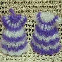 S/N_: 손뜨개 아크릴 원피스 수세미(수공예품) 색상랜덤발송 : 216957_FBG, 1개