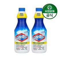 [신세계TV쇼핑](유한양행) 유한락스 흰옷표백용 1L x 2개