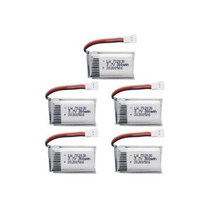 충전배터리 aa aaa 손전등 18650 1.5v 1.2v 배터리 3.7V 300mAH Lipo 배터리 Udi U816 U830 F180 E55 FQ777 FQ17W Hubsan, 5pcs