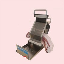 족발 써는기계 양날 가위 수육절단기 업소용 육절기, 고기슬라이스 두께 3mm + 주걱 + 브러쉬