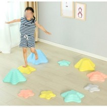 징검다리 11p 감각통합치료사 특수체육 소아재활 디딤돌 훈련 신체협응력 감각통합검사 심리운동, 물고기