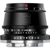 스마트폰 망원 줌 렌즈 ttartisan 35mm f1 4 aps c 프라임 for sony e fujifilm xf mount canon m leica l nikon z, 전자 카드, 검정.