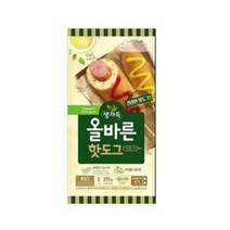 풀무원 올바른핫도그 75g x 5p (총 10개), 2개, 375g