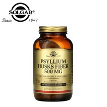 솔가 차전자피 식이섬유 실리엄 허스크 화이버 SOLGAR Psyllium Husks Fiber 200 베지캡슐