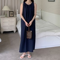 [겟잇미] 푸블제 트임 민소매 여름 홀터넥 롱원피스 (8846875)