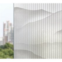 스테인글라스 화장실용 반투명 유리 스티커 라이트 창문 필름 욕실 문 차양 종이 사생활, 4+50x200cm