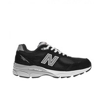 여성용 뉴발란스 정품 990v3 메이드 인 USA 블랙 화이트 - B 스탠다드 여성용 New Balance 990v3 Made in USA Black White - B Standa