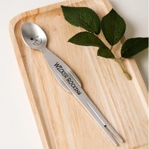 티타임 간식용 디저트 일체형 스푼포크 케이크포크 커피숍포크 작은포크