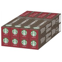 Starbucks STARBUCKS Single Origin Sumatra 스타벅스 싱글오리진 수마트라 다크로스트 네스프레소 캡슐 10개입 8팩, 5.5g, 80개