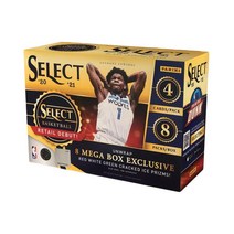 2020-21 Panini 파니니 셀렉트 바스켓볼 메가 박스 (Red/화이트 그린 Cracked 아이스 프리즘s) 304556