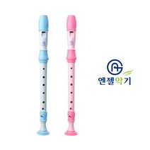 엔젤악기 컬러 리코더 AR-S308 (G B) 소프라노 리코더, 핑크(B-바로크식)
