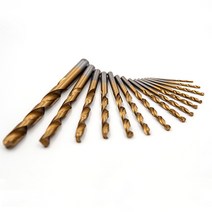 티타늄 코팅 고속강철 HSS 드릴비트 (1mm~14mm), 1.5mm