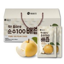 미쁨생활건강 딱좋아 순수100 배즙, 90ml, 60개