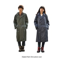 폴리에스텔 PVC코팅 2종색상 디지털장교우의, M(90)