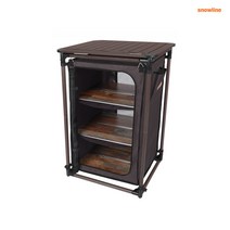 스노우라인 캠핑캐비넷 테이블