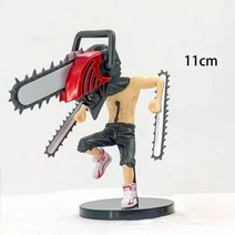 10Cm 애니메이션 전기 톱 남자 피규어 포치타 파워 일렉트릭 타임 카와이 Q 버전 피규어 장난감 자동차 장식 Pvc 모델 인형 선물, 3