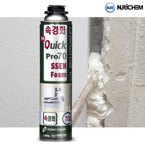 빨리 굳는 속경화 우레탄폼 난연폼 스프레이, 1개