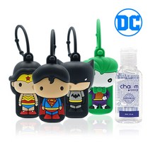 워너브라더스 DC코믹스 캐릭터 휴대용 손소독제 손소독젤 미니 키링 가방걸이, 조거_민트 향, 1개
