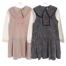 로엠걸즈 NC02 단정 카라트위드 원피스 RGOW2211P