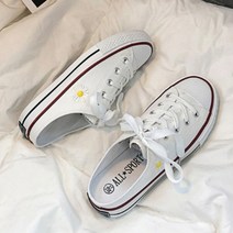 꽃 자수 스니커즈 이쁜신발 뮬운동화 데일리 슈즈