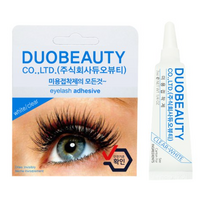듀오뷰티 속눈썹 접착제 투명 7ml, 투명색, 3개