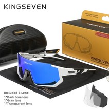 kingseven 사이클링 선글라스 polarized goggles uv400 driving fishing sun glasses for men and women mtb road b