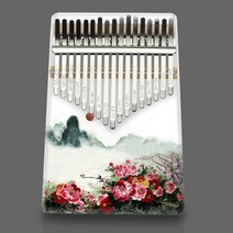 Kalimba 17 Keys 엄지 손가락 피아노 아크릴 Mbira 몸 악기 나무 스마스 창조적 인 음악 상자, 03 C