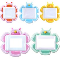 동인 옷핀 목걸이명찰 플라워명찰 5개입 - 41947, 영포트 쿠팡 노랑