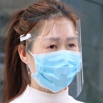 Yuna인터내셔널 투명모자 투명 마스크 얼굴 차단 모자 투명썬캡
