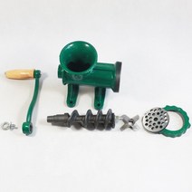 수동 핸드크랭크 고기 고추 민찌기 뼈 분쇄기 다짐기, 고추용(일반칼) + 고정구 2개