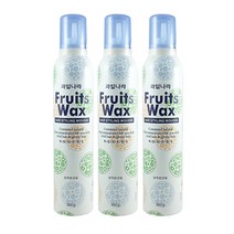 과일나라 후르츠왁스 헤어 스타일링 무스 300ml 3개 헤어무스