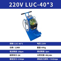 유압 기름 여과기 트럭 산업 급유 펌핑 기계 오일스키머 외부여과기, B. 220V LUC-40x3