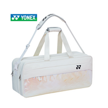 요넥스 229BT003U 배드민턴 테니스 가방 2단 토너먼트, 화이트