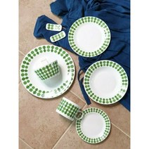 like 아라비아핀란드 테이블웨어 그린, 림슾, 1개