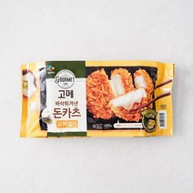 [메가마트]CJ 고메 바삭튀겨낸 모짜렐라 돈카츠 450g, 1개