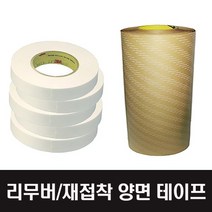 연우532AN/ 재접착양면/리무버양면테이프, 연우532AN(폭19mmx길이5m)