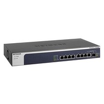 NETGEAR 10포트 기가비트 10G 이더넷 플러스 스위치 매니지드 8 x 1G 2 10G멀티기가비트 데스크탑 벽면 랙마운트 장착 리미티드 라이프타임 보증 포함 (GS110E, 8 port Multi-Gig 1xSFP+