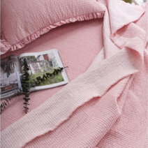 벰부인견 여름이불(안감 인견 겉감 뱀부)스프레드, 네이비