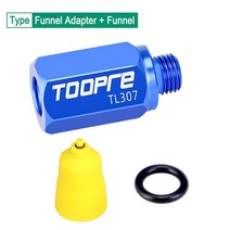 자전거공구 자전거 토크렌치 공구세트 부품 slxxtr mtb 자전거 변환 도로 핸드 시프트 수리 도구 용 깔때기가있는 자전거 유압 디스크 브레이크 블리드 깔때기 어댑터, with Funnel