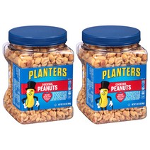 Planters Cocktail Peanuts 플랜터스 견과류 칵테일 피넛 땅콩 35oz(992g) 2팩, 1개