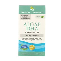노르딕 알게 DHA 60정 오메가3 미세조류 해조류 오일, 1개, 기본
