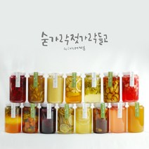 수제청650ml 과일청모음 레몬청 유자청 딸기청 자몽청 약도라지꿀배청 생강청 블루베리레몬청 패션파인청 패션후르츠청 숟가락젓가락들고 세종, 파인레몬청, 박스+리본포장, 650ml, 1개