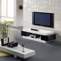 다오름 착불배송 은목 75T 하이그로시도장 1200 확장형거실장 티비다이, 화이트