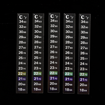 스티커 온도계 1매